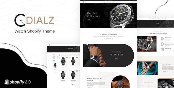 Dialz v1.0 Watch Store Shopify Theme