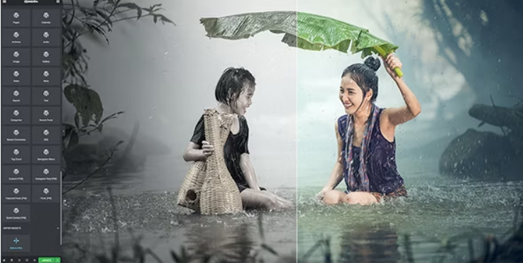 Differ v1.0 – Before and After widget for Elementor