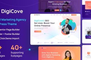 Digicove (v1.0.5) Digital Marketing Agency WordPress Theme