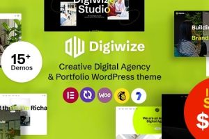 Digiwize (v1.4) Digital Agency & Creative Portfolio WordPress Theme