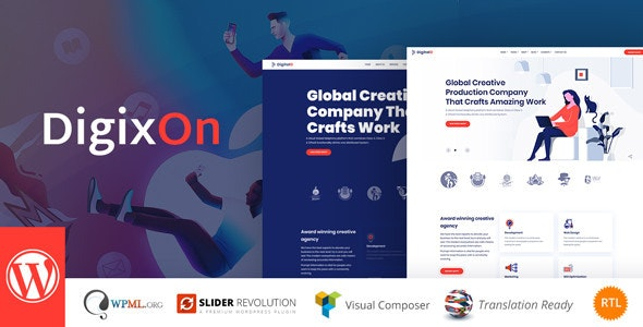 Digixon v2.6 Digital Marketing Strategy Consulting WP Theme