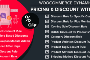 v8.18.2 Discount Rules and Dynamic Pricing for WooCommerce (AsanaPlugins)