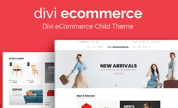 Divi Ecommerce (v1.3.5) Woocommerce Divi Child Theme
