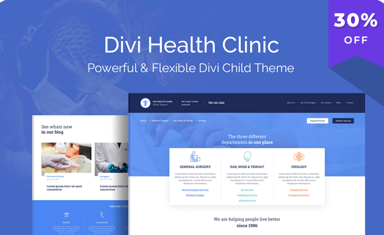 Divi Health Clinic v1.0.7