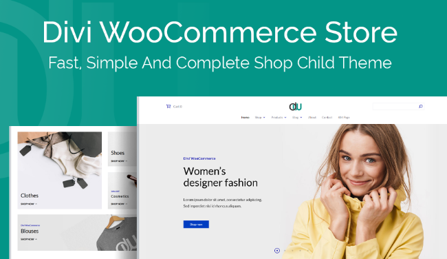 Divi WooCommerce Store v1.0.6