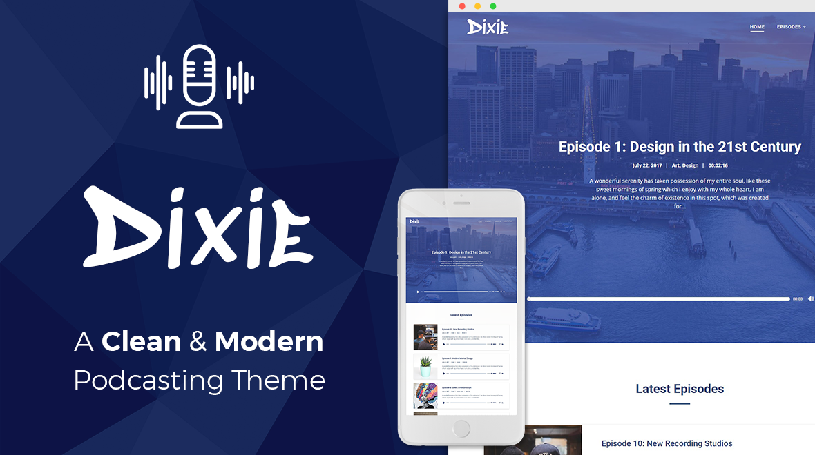Dixie WordPress Theme v1.5.9