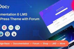 Docy (v4.0.1) Documentation and Forum WordPress Theme