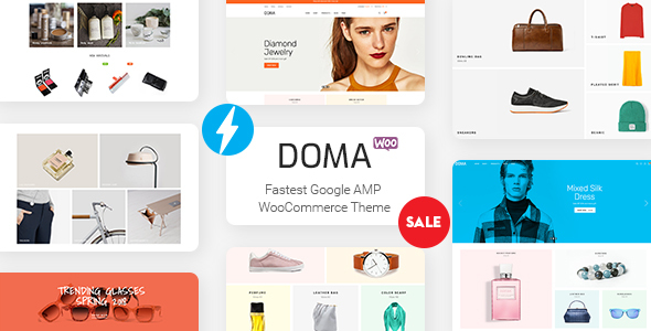 Doma v3.1.1 Google AMP Multi Vendor WooCommerce Theme
