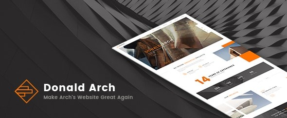 Donald Arch (v1.2.2) Creative Architecture WordPress Theme