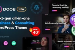 Doob (v2.0.4) Business & Consulting WordPress Theme