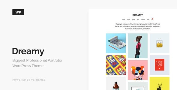 Dreamy Lite v1.1 Responsive Portfolio WordPress Theme