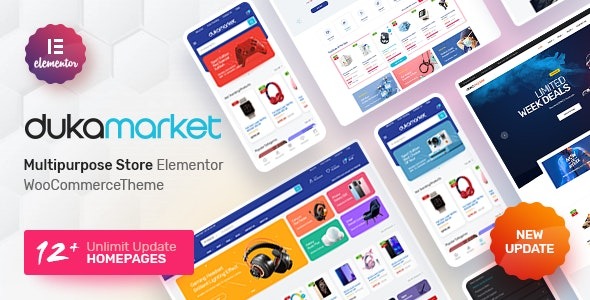 DukaMarket (v1.2.1) Multipurpose WordPress Theme