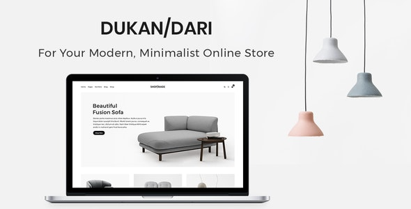 Dukandari (v1.2.6) A Modern, Minimalist eCommerce Theme GPL