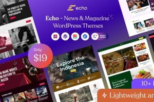 Echoo (v1.2.3) News Magazine WordPress Theme