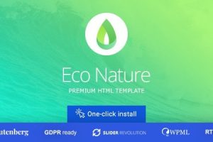 Eco Nature (v2.0.4) Environment & Ecology WordPress Theme
