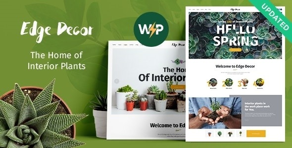Edge Decor (v1.2.6) A Modern Gardening & Landscaping WordPress Theme