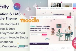 Edly (v1.9) Moodle LMS Education Theme