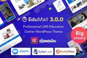 EduMall (v4.2.1) Professional LMS Education Center WordPress Theme