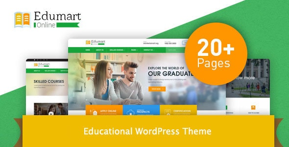 Edumart v1.0 Education WordPress Theme