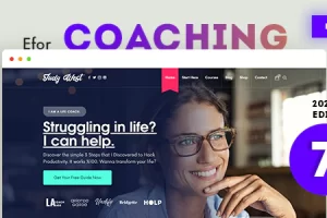 Efor (v13.1.1) Coaching & Online Courses WordPress Theme