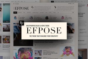 Efpose v2.1.6 Multipurpose Blog and Newspaper Theme