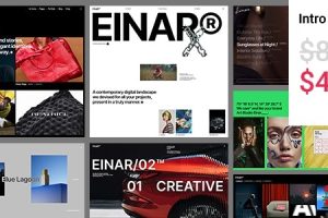 Einar-设计机构 WordPress 主题 1.1