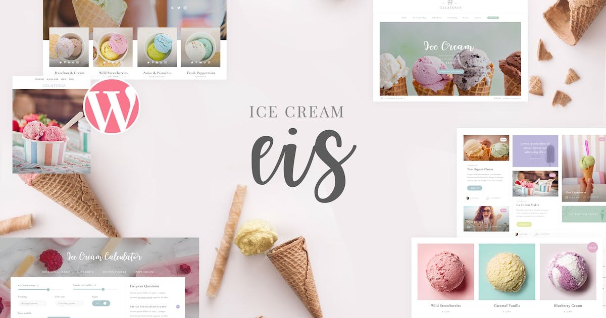 Eis v1.2 Ice Cream Shop WordPress Theme