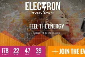 Electron v1.8.2 Event Concert & Conference Theme