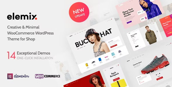 Elemix (v1.2.4) Modern & Creative Elementor WooCommerce Theme