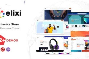 Elixi (v1.1.8) Electronics WordPress Theme for WooCommerce