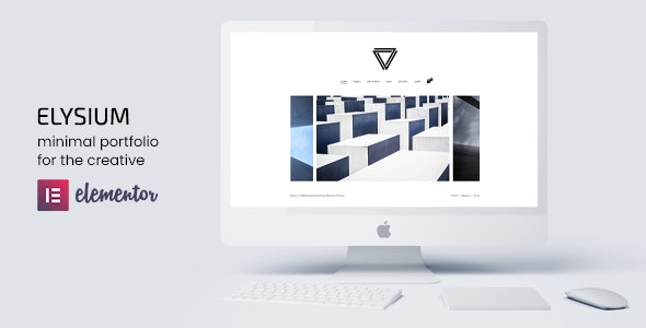 Elysium (v5.0.0) Minimal WordPress Portfolio Theme