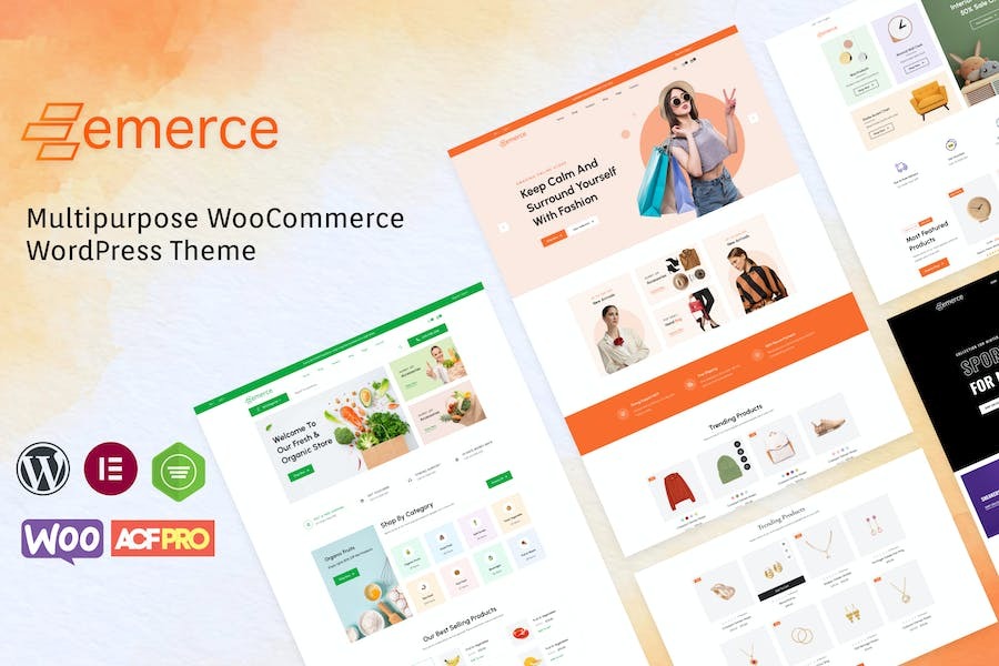 Emerce v1.7 Multipurpose WooCommerce Theme
