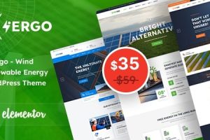 Energo - 风能可再生能源 WordPress 主题 1.5