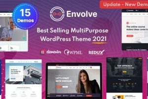 Envolve (v2.3) Consulting Business WordPress Theme