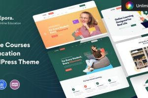 Epora (v1.0.8) Online Courses & Education WordPress Theme