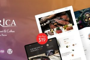 Erica v1.0.2 Restaurant & Coffee WordPress Theme