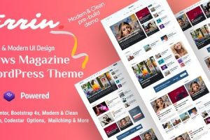 Errin v1.0.9 Newspaper & Personal Blog WordPress Theme