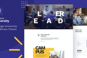 Estudiar v11.4 College University WordPress Theme [Activated]