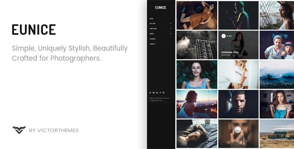 Eunice v.1.9.0 – Photography Portfolio WordPress Theme