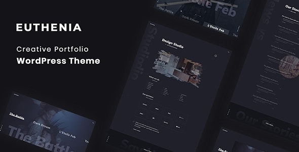 Euthenia v1.0.5 Creative Portfolio WordPress Theme