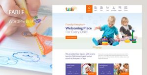 Fable v4.2 Children Kindergarten WordPress Theme