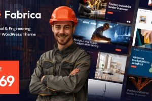 Fabrica (v1.8.1) Industrial & Engineering Factory WordPress Theme