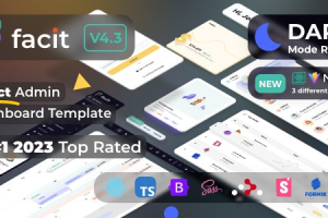 Facit (v4.4.1) React Admin Dashboard Template