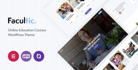 Facultic (v1.11) Online Education Courses WordPress Theme