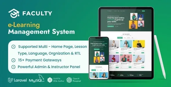 Faculty LMS | Learning Management System – AI Powered SaaS 1.4.0