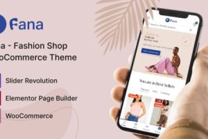 Fana (v1.1.25) Fashion Shop WordPress Theme