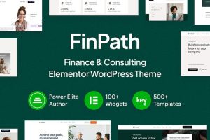 FinPath (v1.5) Finance & Consulting Elementor WordPress Theme