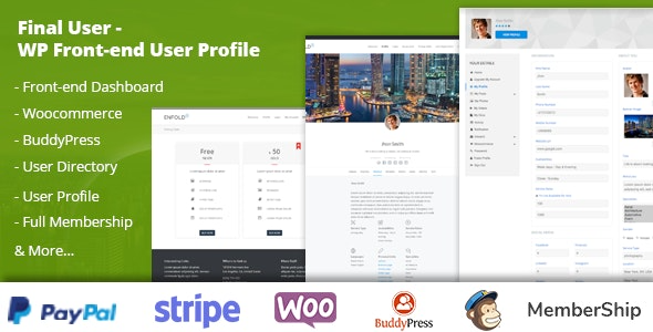 Final User v1.2.3 WP Front-end User Profiles