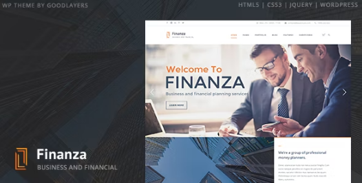 Finanza v1.3.4 Business & Financial WordPress