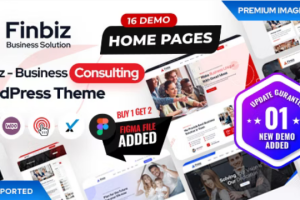 Finbiz (v2.1.5) Consulting Business WordPress Theme 咨询业务 WordPress 主题